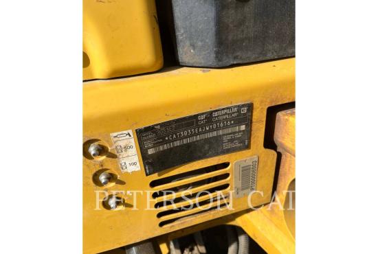 2016 CAT 303.5E2