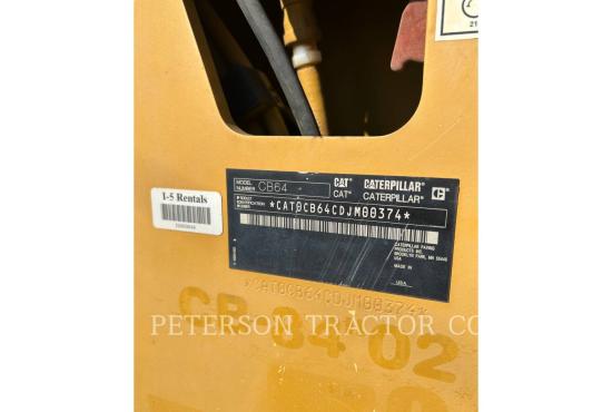 2012 Cat CB64 Double Drum Roller