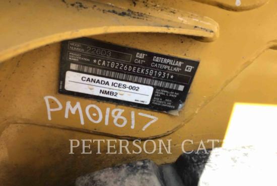 2023 Cat 226D3 Skid Steer Loader