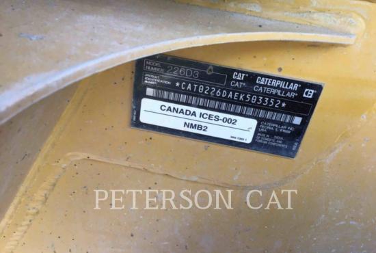 2024 Cat 226D3 Skid  Steer Loader