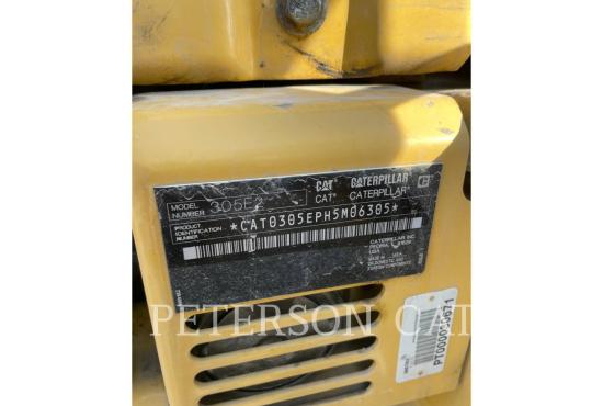 2018 CAT 305E2