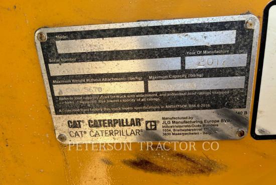 2017 Cat TH255C Telehandler