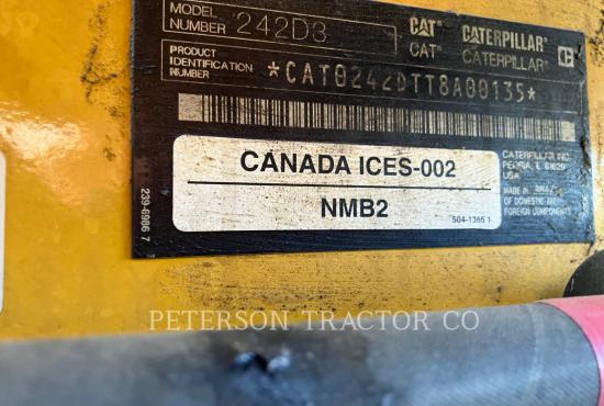 2023 Cat 242D3 Skid Steer Loader
