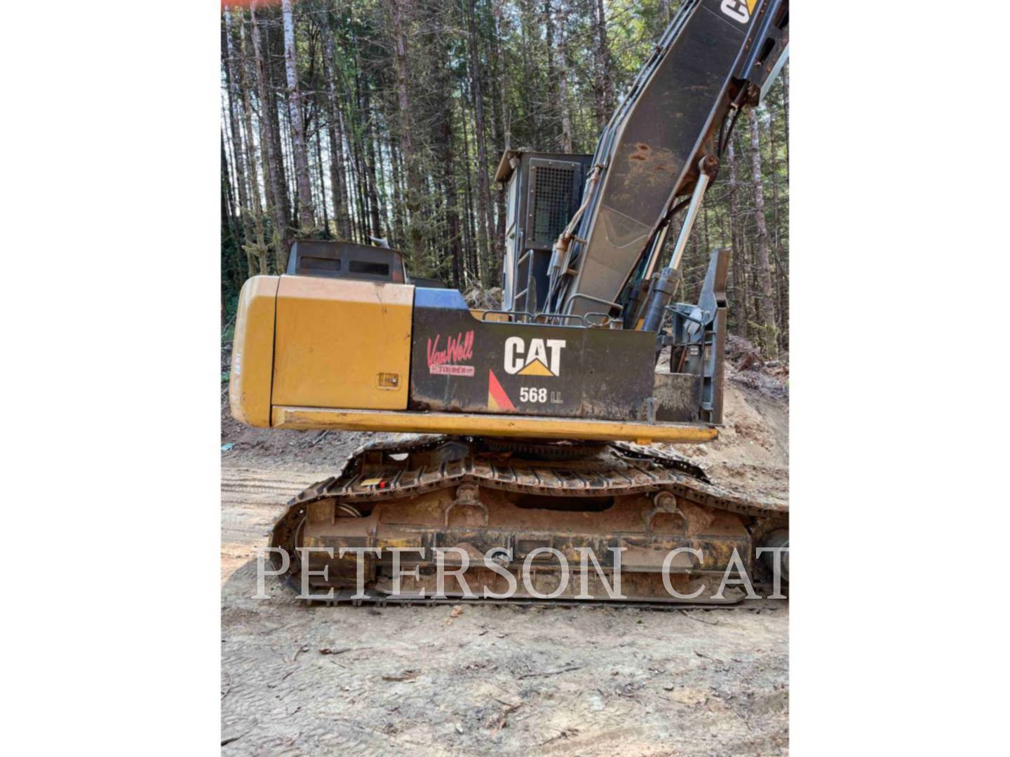 2018 CAT 568 FOREST MACHINE