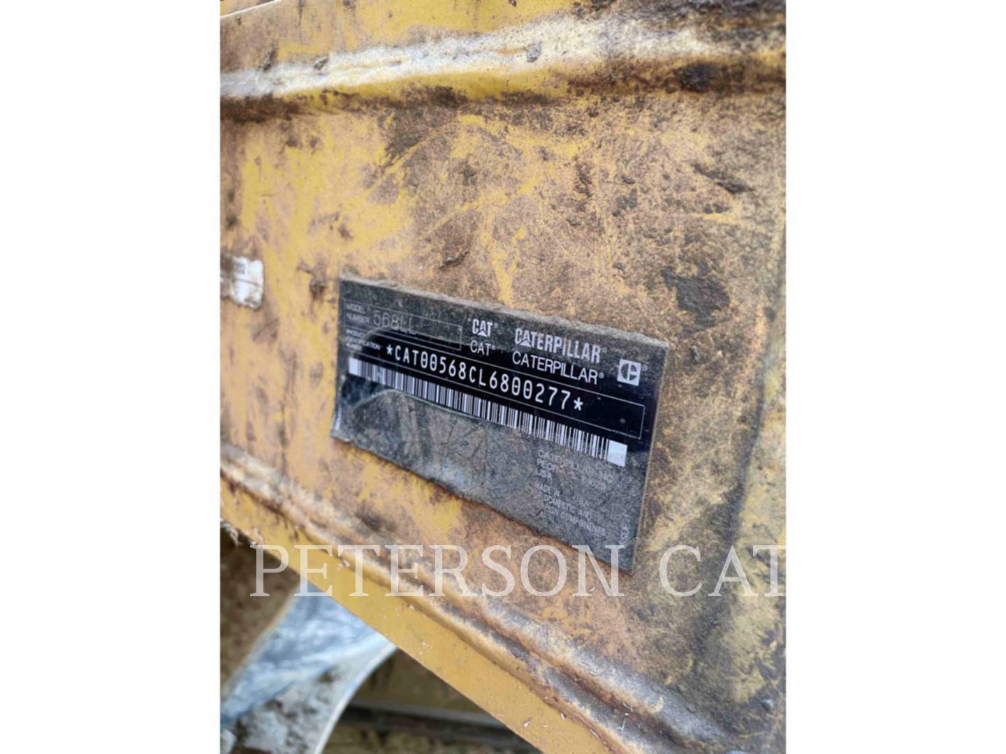 2018 CAT 568 FOREST MACHINE